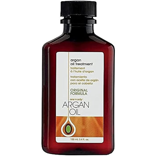 One 'n Only Argan Oil Hair Treatment - Hair Oil Smoothes and Strengthens Dry Damaged Hair, Eliminates Frizz, Creates Brilliant Shines, Non-Greasy Formula, 3.4 Fl. Oz-Velvo Beauty