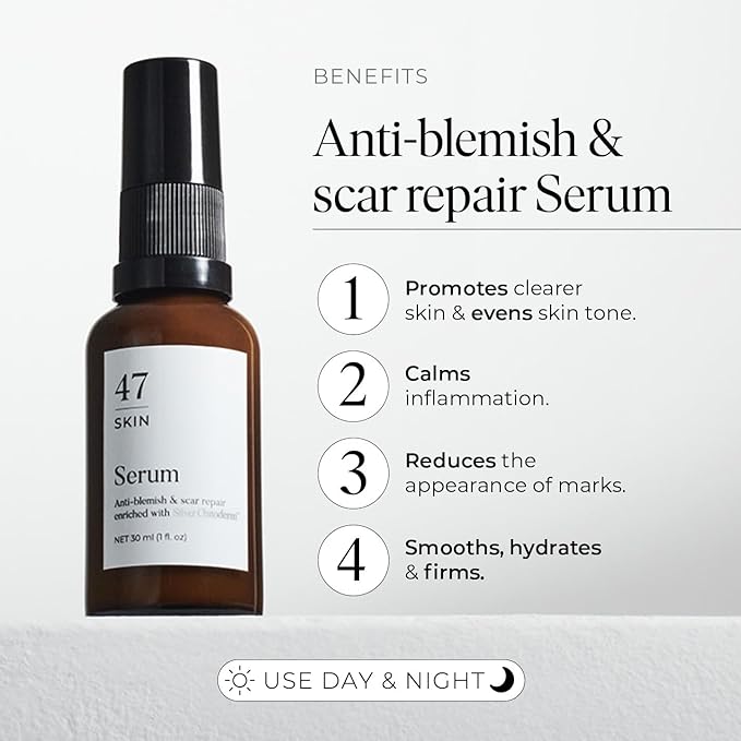 | Hydrating Face Serum with Silver Chitoderm for ALL Skin Types | Clears Acne, Prevents & Heals Breakouts & Blemishes, Repairs Scars | Moisturises and Nourishes For Smooth Skin | 30ml-Velvo Beauty