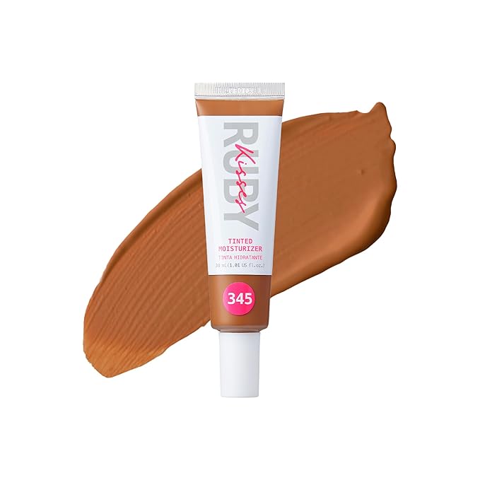 Ruby Kisses Tinted Moisturizer, Hydration, Calm & Revitalize Skin, Skin Perfecting, Blur Pores & Fine Lines, Natural Finish & All-Day Comfort Wear (Warm Coconut)-Velvo Beauty