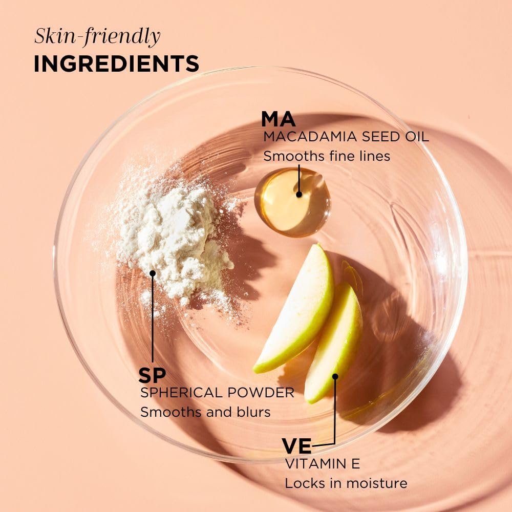 HALEYS Smoothing Highlighter Powder, Re-fract, Illuminating, Lightweight, Non-Caking, Smooths, Blurs, Long lasting, Nourishing & Skin-Softening, Infused with Spherical Powder, Macadamia Oil, V+CF-Velvo Beauty