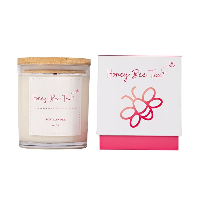 Honey Bee Tea™ Gift Set | Gifts for Women | 7 Piece Set | Hand Picked Beautifully Packaged | Luxury Spa Gift Featuring Naples Soap Company-Velvo Beauty