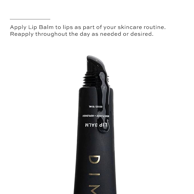 DIME Beauty Lip Balm, Hydrating Lip Balm and Gloss, Vegan & Cruelty-Free, Anti-Aging Lip Care, 5 oz / 15 ml-Velvo Beauty