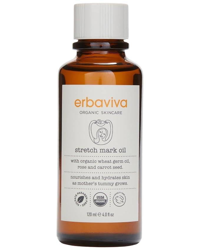 Erbaviva Stretch Mark Oil 4 Fl Oz-Velvo Beauty