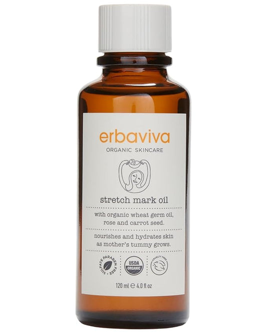 Erbaviva Stretch Mark Oil 4 Fl Oz-Velvo Beauty