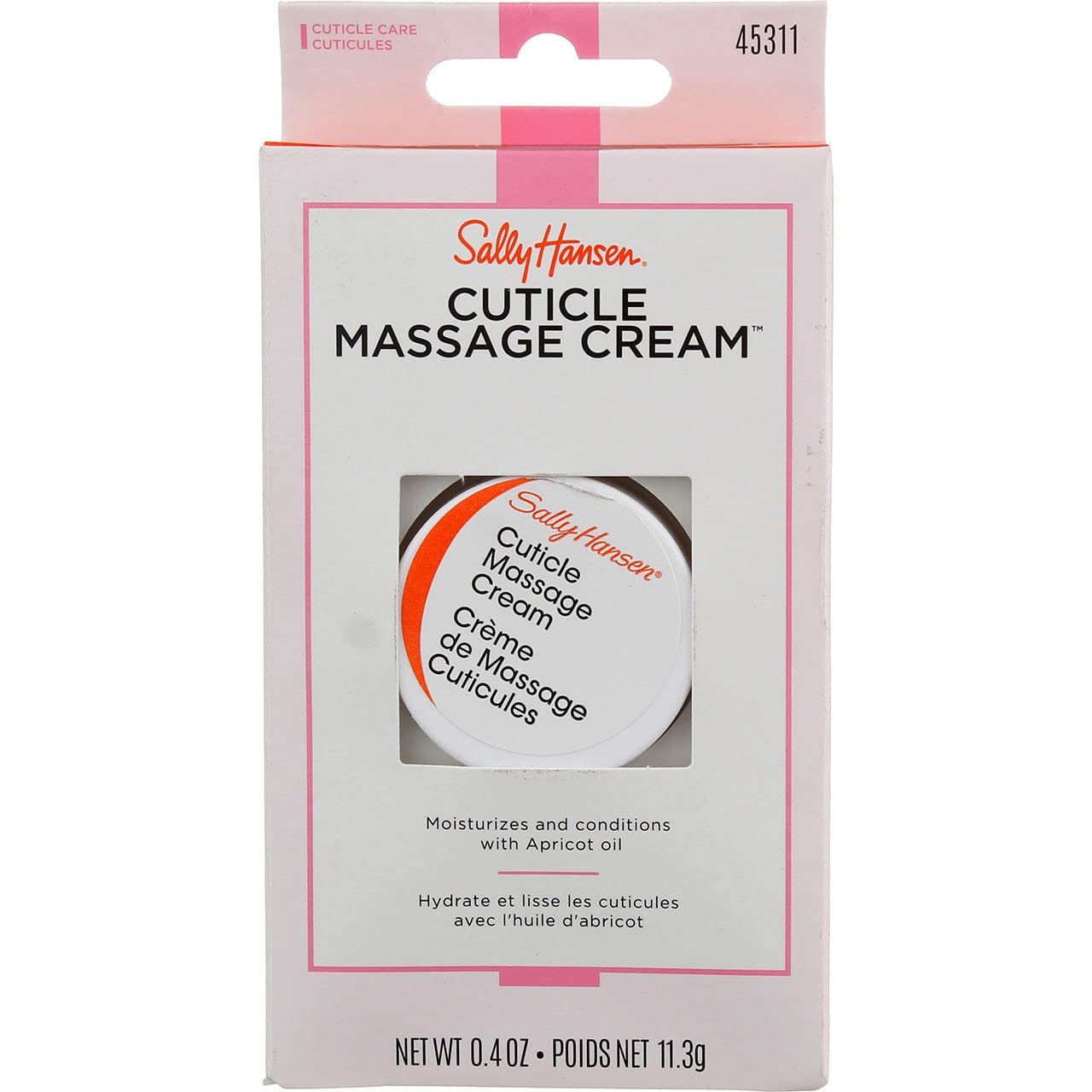 Sally Hansen Cuticle Massage Cream 0.4 Ounce (12ml) (6 Pack)-Velvo Beauty
