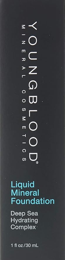 Youngblood Clean Luxury Cosmetics Liquid Mineral Foundation, Capri | Dewy Mineral Lightweight Full Coverage Makeup for Dry Skin Poreless Flawless Tinted Glow | Vegan, Cruelty Free, Gluten-Free-Velvo Beauty