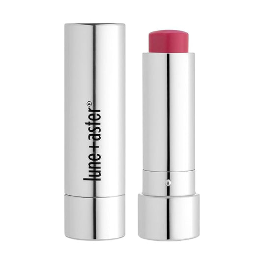 Lune+Aster Tinted Lip Balm - Girls Helping Girls - Vegan, antioxidant-rich vitamins C and E tinted lip balm provides a sheer customizable flush of color for soft, smooth lips-Velvo Beauty