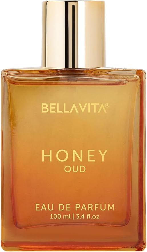 Honey Oud Eau de Parfum (3.4 fl. oz.) | Patchouli, Vanilla, Bergamot, Floral & Spicy + Made with Clean & Vegan Essentials Oils + Cruelty Free | Long-Lasting Unisex Fragrance-Velvo Beauty