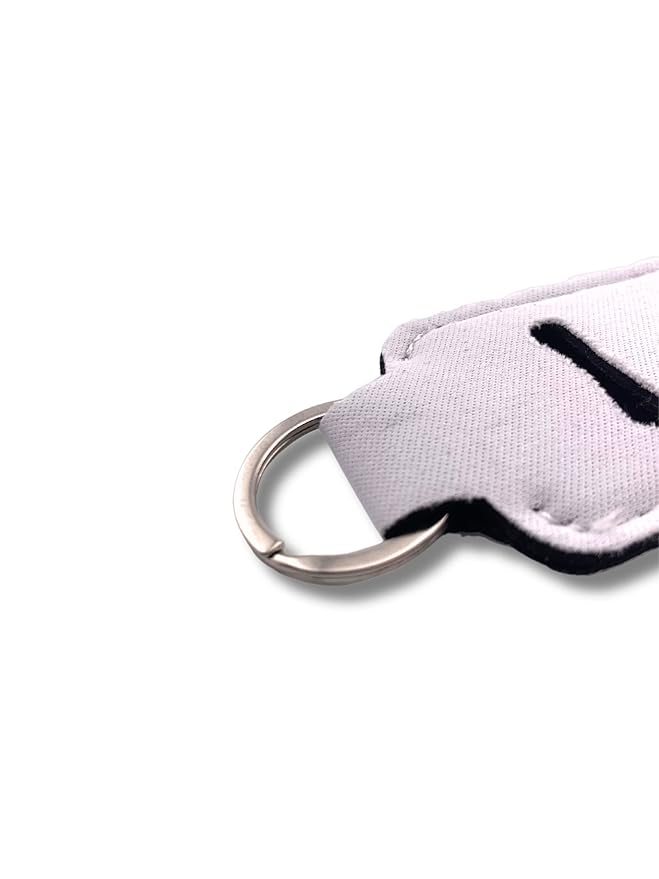 Peaches and Cream Chapstick 3-Pack. Includes Bonus Lip Balm Holder Keychain (White). Limited Edition Flavor from the Chapstick I Love Summer Collection, Unique Gift Bundle from Tiny Seed-Velvo Beauty