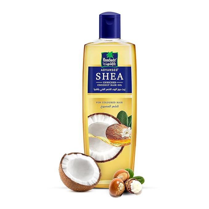 Parachute Advansed Coconut oil enriched with Shea Hair Oil| Moisturising Hair Oil|Nourishes Hair| For Frizz- Free, Soft & Shiny Hair| No Silicones & Parabens |10.1 Fl.oz-Velvo Beauty
