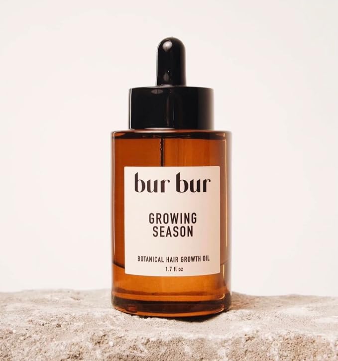 BUR BUR Growing Season Hair Growth And Repair Oil | With Burdock, Nettle Oil and Vitamin C for Visibly Fuller, Stronger and Shinier Hair.-Velvo Beauty