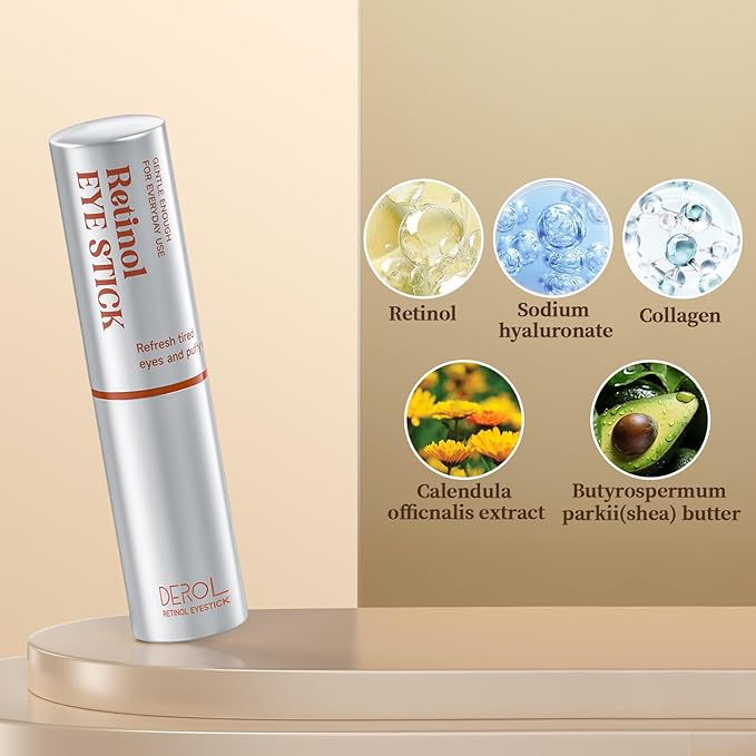 Retinol Eye Cream, Wrinkle Repair Eye Cream for Dark Circles, Under Eye Bag Cream with Retinol & Hyaluronic Acid, Eye Cream Anti Aging to Fight Fine Lines, Reduce Eye Bags,Wrinkles in 3-4 Weeks-Velvo Beauty
