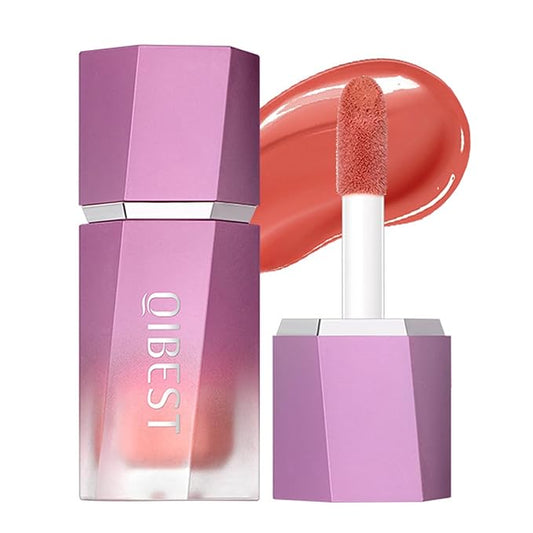 Matte Dewy Liquid Blush, Silky Smooth Cream Soft Blush Stick Natural Matte Finish, Long-Lasting Waterproof and Sweat proof Blush Stick Makeup for Cheek Lip eye, Cruelty-free,02 Cherry-Velvo Beauty