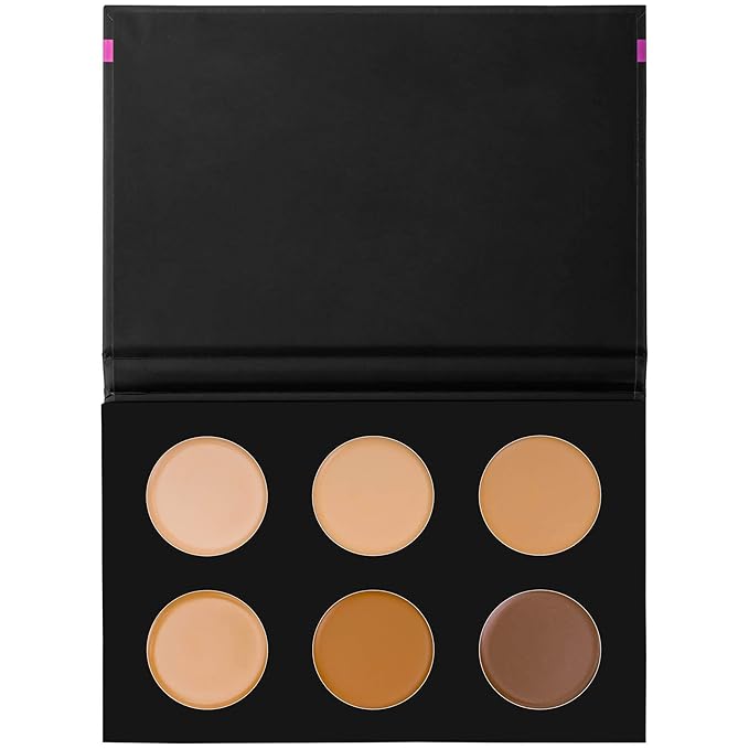 SHANY Foundation/Cream Contour & Highlighting Palette - Layer 1 - Refill for the 6 Layer Mini Masterpiece Collection Makeup Set-Velvo Beauty