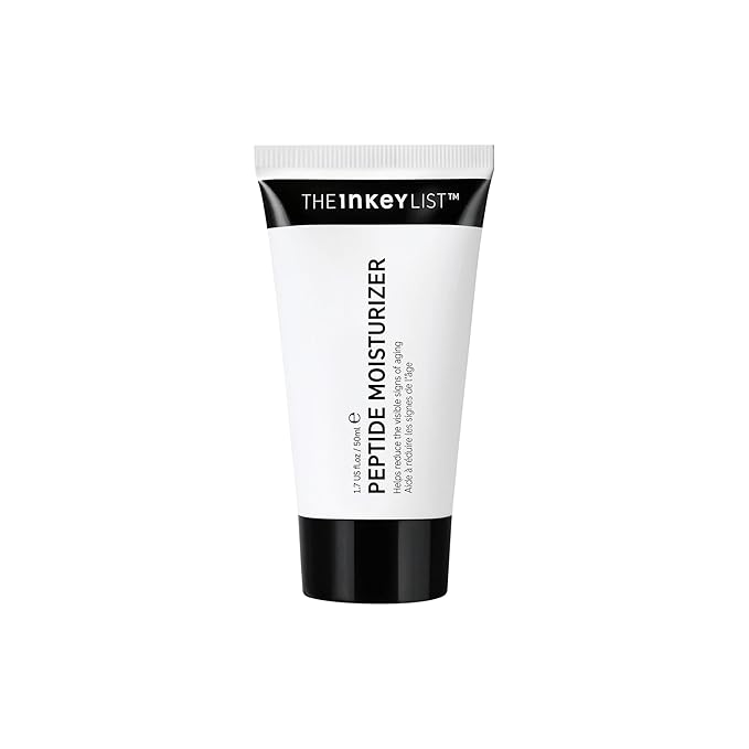 The INKEY List Peptide Moisturizer, Face Moisturizer for Dry Skin, Reduce Appearance of Fine Line & Wrinkles, Hydrate Skin, 1.69 fl oz-Velvo Beauty
