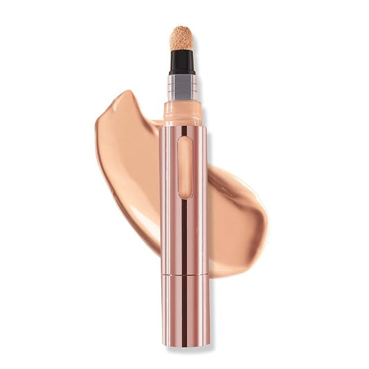 Mally Beauty - The Plush Pen Brightening Concealer Stick - Beige - Hydrating Turmeric, Vitamin E, and Hyaluronic Acid Infused Formula - Medium Buildable Coverage with a Natural, Smooth Finish-Velvo Beauty