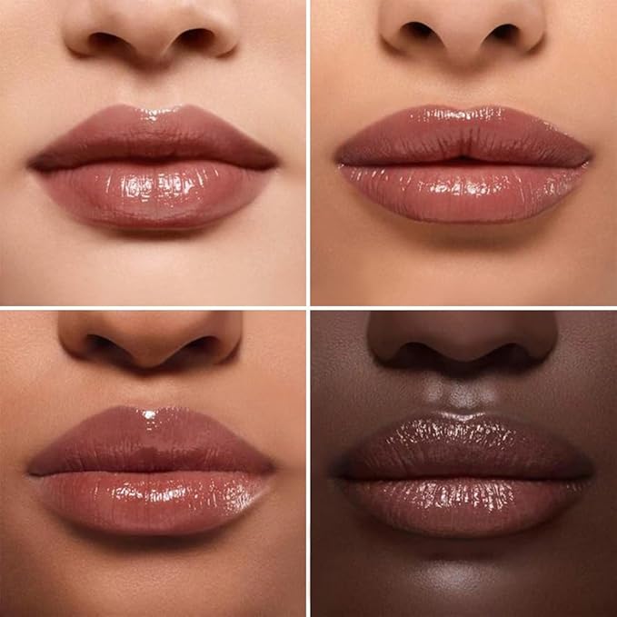1PCS Honey Tinted Lip Balms Lip Stain, Sheer Hydrating Lip Balm for Women All Skin Tones, Korean Natural Black Cherry Lip Tint Moisturizing Nourishing Lips Balm Lipstick, Bálsamo labial con color miel-Velvo Beauty