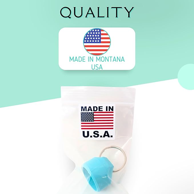 Keychain Holder EOS Lip Balm Stick (Keychain Only) - Travel Size Lip Balm Chapstick - Healing Stick - Made in USA-Velvo Beauty