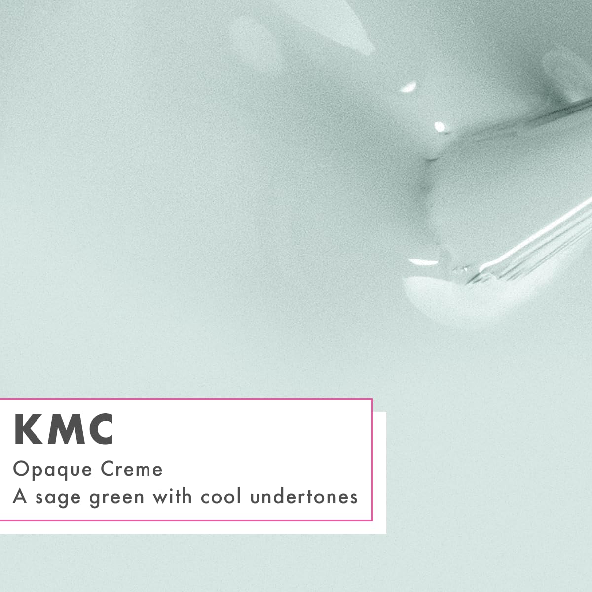 Olive & June Gel Polish | UV LED Nail Lamp Needed | Long Lasting Formula | Up to 21 Days of Wear | Damage-Free Removal | Salon-Quality Manicure, Pedicure at Home | KMC | Pastel Sage-Velvo Beauty