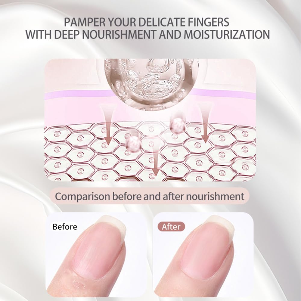 5pcs Cuticle Oil Roller Nourishing Moisturizing Roll On Cuticle Oil for Convenient Portable Nail Rollerball for On the Go Hydration and Care-Velvo Beauty