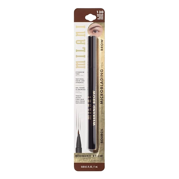 Milani Weekend Brow Eyebrow Tint - 130 Medium Brown-Velvo Beauty