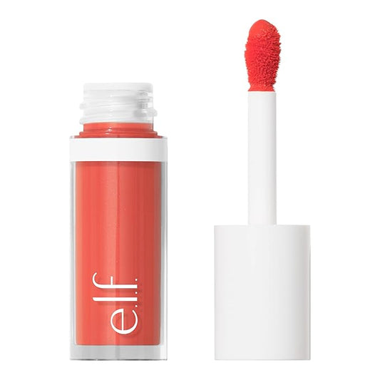 e.l.f. Camo Liquid Blush, Long-lasting Liquid Blush For High-pigment Color, Creates A Soft, Dewy Finish, Vegan & Cruelty-free, Coral Crush-Velvo Beauty