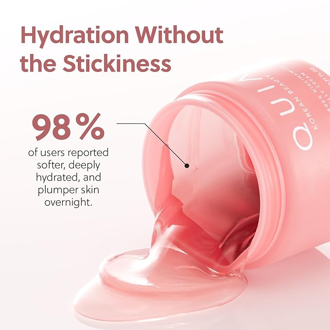 QUIA Collagen Jelly Cream – Lightweight Gel Moisturizer for Glowing, Plump Skin – With Niacinamide and Peptides – Korean Skincare for Daily Hydration-Velvo Beauty