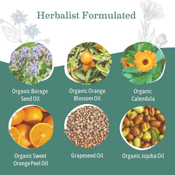 Earth Mama Belly Oil for Dry Skin | Calendula Skin Care Moisturizer Oil to Encourage Natural Elasticity and Help Prevent Stretch Marks During Pregnancy and Postpartum, 4-Fluid Ounce-Velvo Beauty