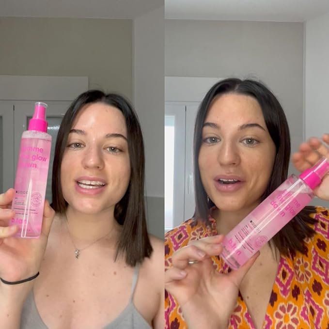 b.tan Clear Face Tan Mist | Gimme The Glow Down - Best Facial Tanner Spray, Gradual Bronzing Sunless Tanning Water, Infused with Rosewater, Vegan, Cruelty Free, 6.7 Fl Oz-Velvo Beauty