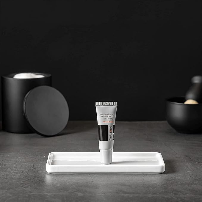 Anthony 25 SPF Lip Balm with Sunscreen for Lips – Contains Green Tea Extract, Shea Butter & Vitamin E – Moisturizing Repair Care Treatment for Chapped & Dry Lips - Blood Orange Flavor - 4 Pack-Velvo Beauty