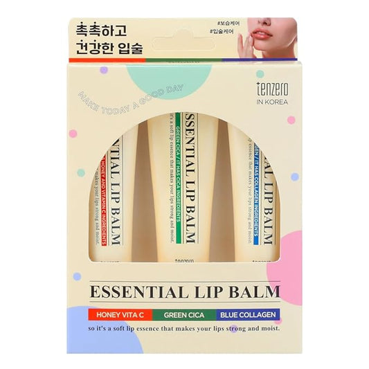Essential Lip Balm (3 SET)-Velvo Beauty