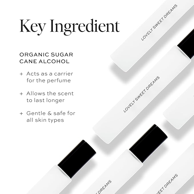 Dime Beauty Perfume Lovely Sweet Dreams, 0.34 oz / 10 ml - Warm Vanilla and Floral Scent, Hypoallergenic, Clean Perfume, Eau de Toilette For Women (Packaging May Vary)-Velvo Beauty