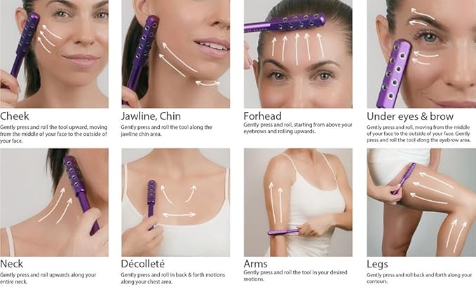 Nurse Jamie Uplift Facial Massaging Beauty Roller - Holiday Edition-Velvo Beauty