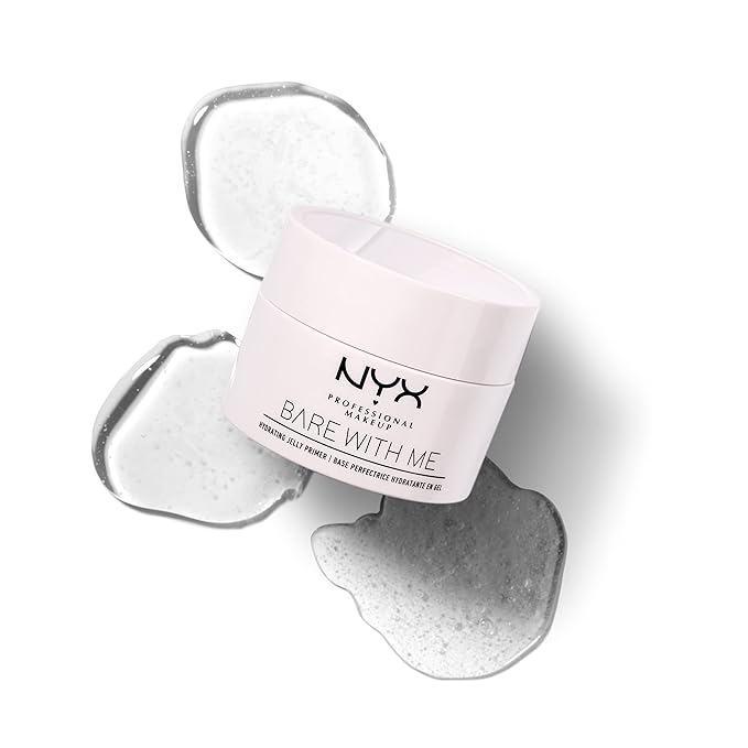 NYX PROFESSIONAL MAKEUP Bare With Me Hydrating Jelly Primer, Vegan Face Primer-Velvo Beauty