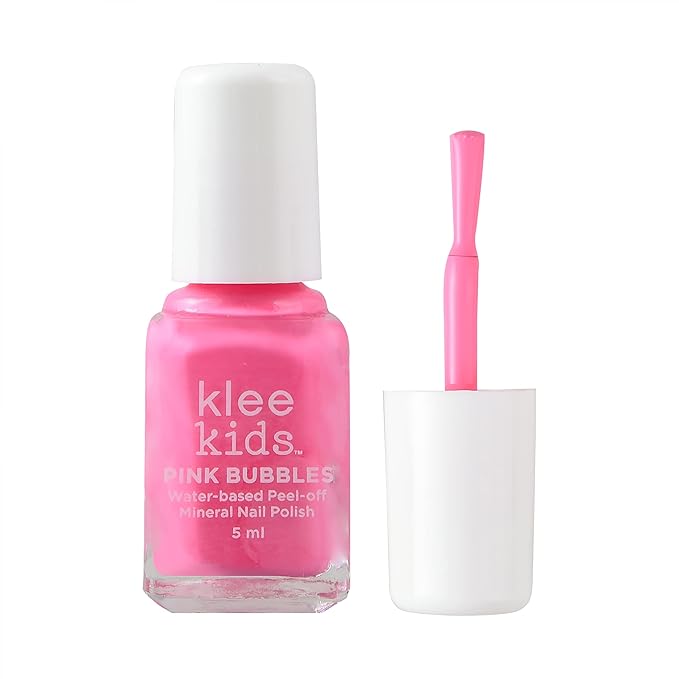 Luna Star Naturals Klee Kids Deluxe Play Makeup Kit. Gentle and Non-Toxic. Made in USA. (Pink Bubble Fairy)-Velvo Beauty