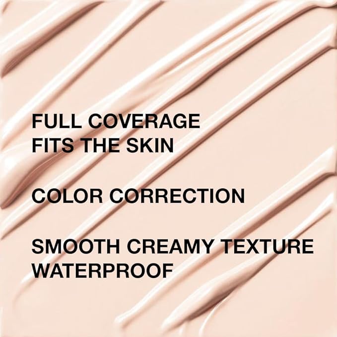 Pro Under Eye Full Coverage Liquid Concealer to Cover Dark Circles, Scars, Redness, Spots, Fine Lines, Corrector Anti-Aging Natural Finish, Moistening Smooth Cream, Waterproof 0.4 fl oz - Light#-Velvo Beauty