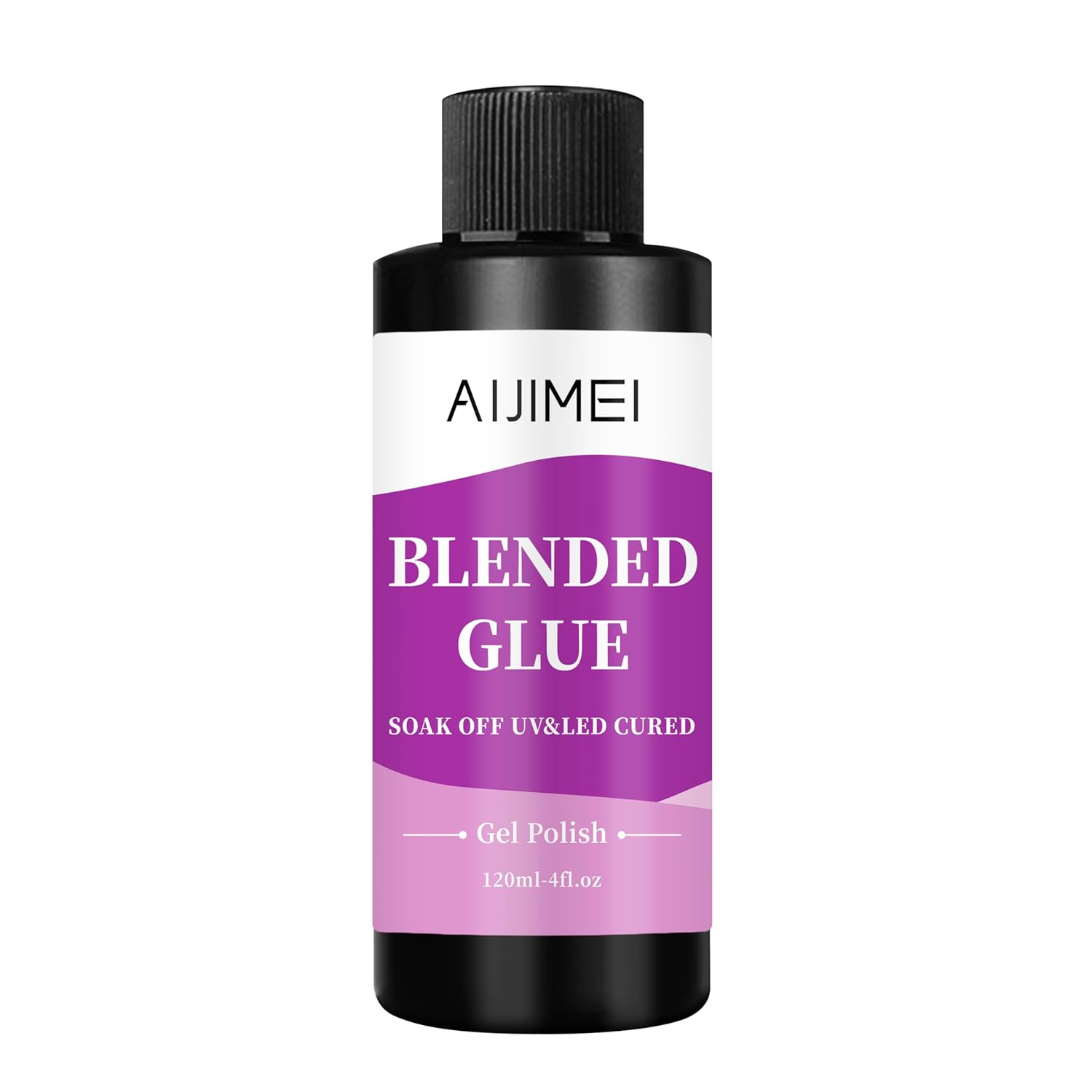 AIJIMEI 4fl.oz Clear Nail Blending Glue, Nail Polish Thinner Glue for Blending, diluting, Mixing Glitter Powder Mixer Gel Polish Dilution Color Sequins MixingGlue 120ml for Nail Designer-Velvo Beauty