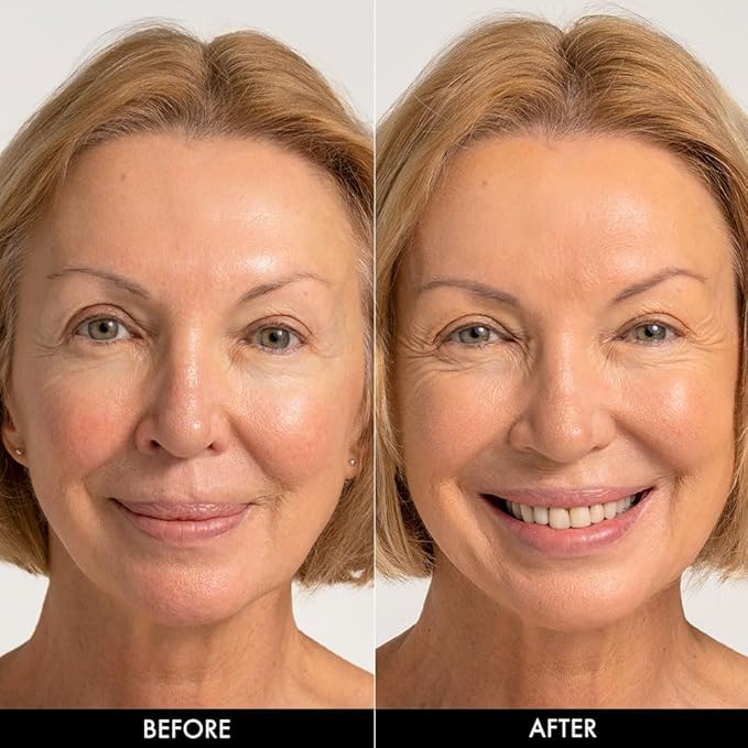 Jerome Alexander My Color Self Adjusting Full Coverage Foundation Makeup with Kabuki Brush (Medium)-Velvo Beauty