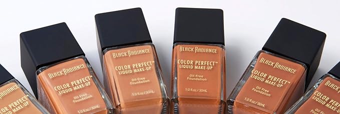 Black Radiance Color Perfect Liquid Full Coverage Foundation Makeup, Brownie, 1 Ounce (Pack of 3)-Velvo Beauty