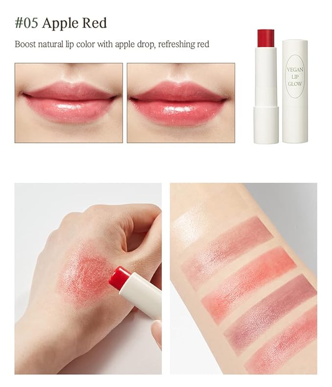 Nacific x Stray Kids Be Natural Vegan Lip Glow 5 PCS Set, with Photocards 8 PCS Full Set by KOSBEAUTY-Velvo Beauty