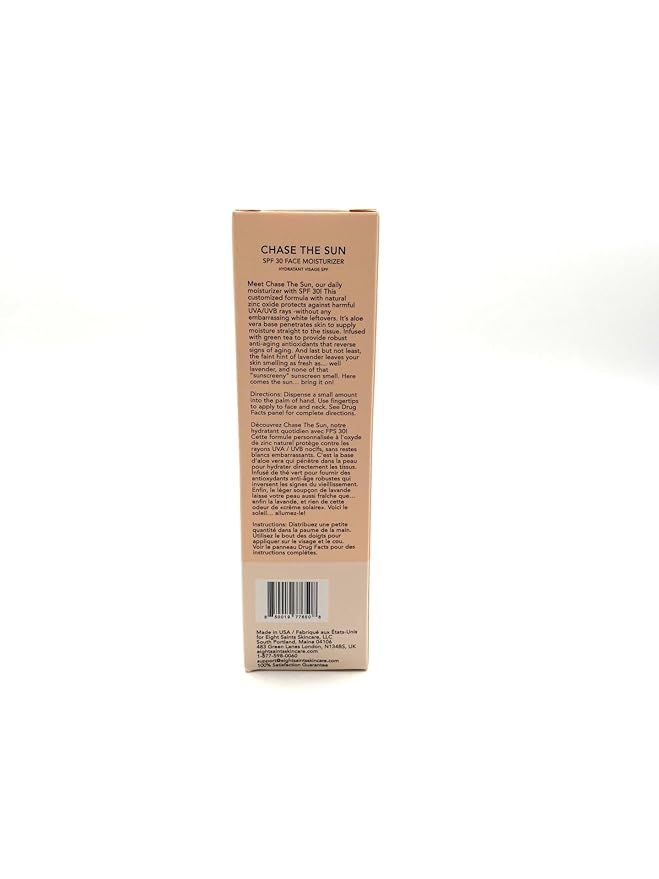 Eight Saints Chase the Sun Broad Spectrum SPF (30) Face Moisturizing Sunscreen, Natural and Organic Mineral-Base Sun Protection Daily Face Moisturizer, 2 Ounces, New Formula-Velvo Beauty