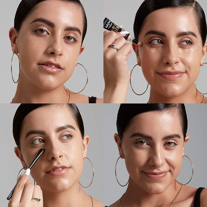 NYX PROFESSIONAL MAKEUP Born To Glow Radiant Concealer, Medium Coverage - Soft Beige-Velvo Beauty