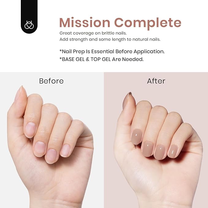 Beetles Builder Gel for Nails 7 in 1 Builder Nail Gel Color Nude Brown for Nails Extension & Building Apex Strengthen Thin Nails DIY Salon at Home Nail Art Base Gel Needed Gift for Women-Velvo Beauty