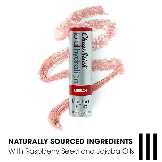 ChapStick Total Hydration Merlot 0.12 oz (Pack of 2)-Velvo Beauty