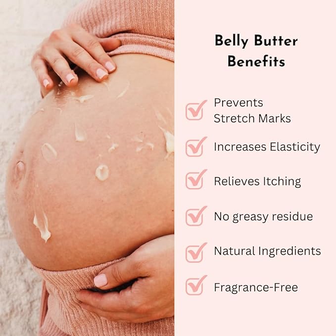 Belly Bundle by Irene Organics - Organic Belly Butter and Oil for Pregnancy Stretch Mark Prevention and Treatment - Award Winning Skincare For Pregnancy and Postpartum - Mother's Day Gift Set (Small)-Velvo Beauty