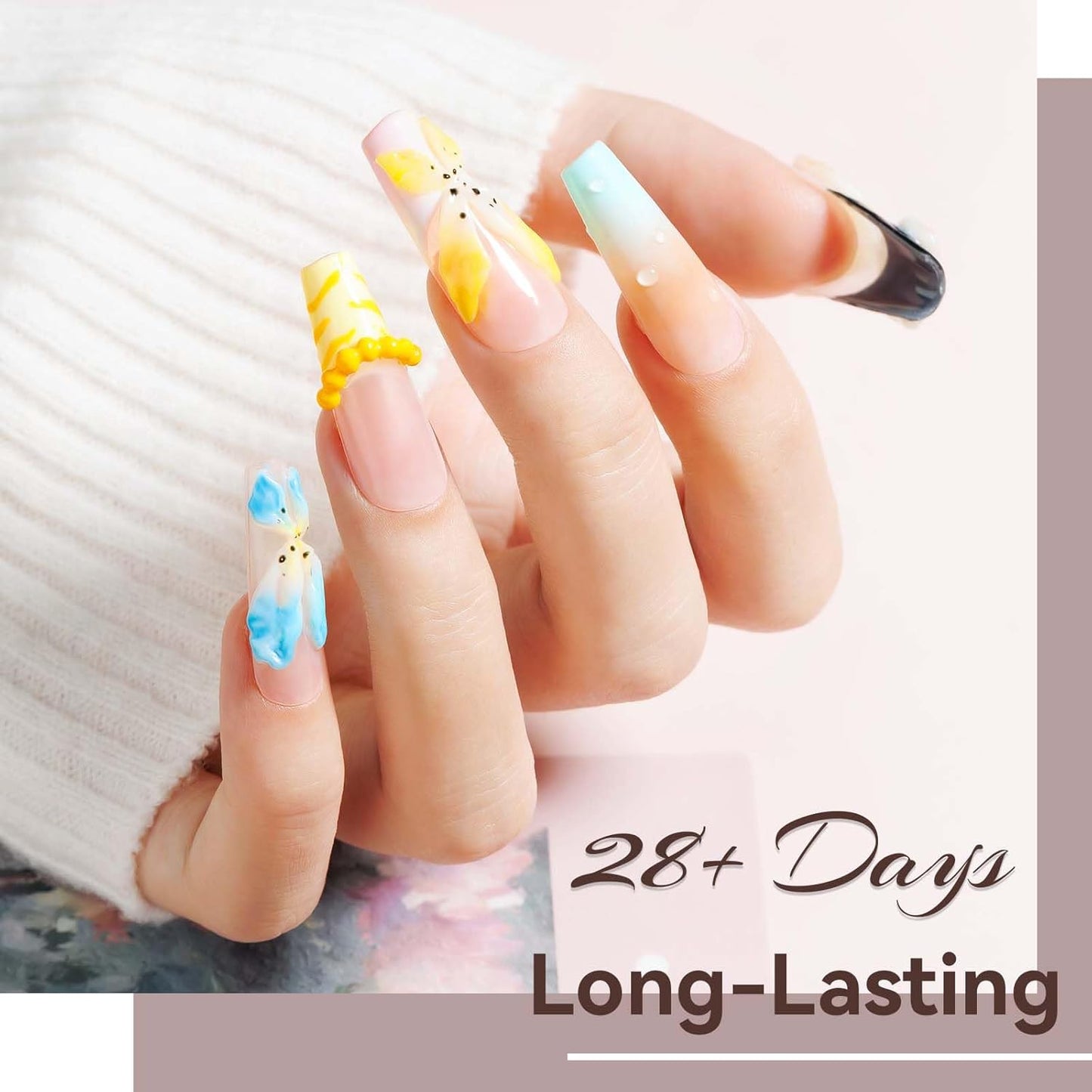 Solid Builder Gel For Nails, White 3D Nail Gel Art Hard Gel For Nails, 18g Non-Sticky Hand Molding Carving Gel For Nail Sculpting Extension Gel, Salon DIY At Home-Velvo Beauty