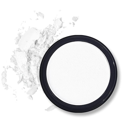 Erinde White Matte Eyeshadow Palette, Single White Pressed Powder Eye Shadow, Ultra-Blendable, Pigmented Color, Long Lasting, Halloween Blood Makeup Base, Cruelty-Free & Vegan-Velvo Beauty