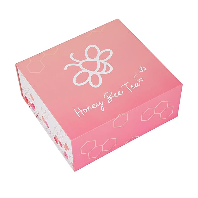 Honey Bee Tea™ Gift Set | Gifts for Women | 7 Piece Set | Hand Picked Beautifully Packaged | Luxury Spa Gift Featuring Naples Soap Company-Velvo Beauty