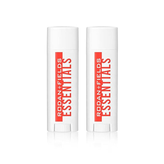 Rodan + Fields Essentials Lip Shield SPF 25 | 2 Pack | Lip Balm with Sunblock | Hydrating Formula for Chapped Lips | Travel Size | Beach Essential for Lip Care | Sun Protection-Velvo Beauty