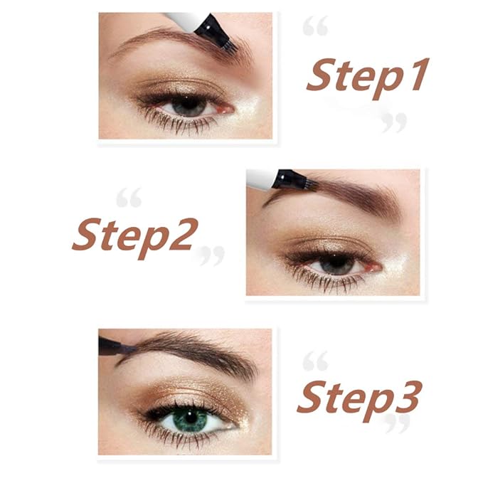 iMethod Eyebrow Pen - iMethod Eyebrow Pencil with a Micro-Fork Tip Applicator Creates Natural Looking Brows Effortlessly and Stays on All Day, Reddish Brown-Velvo Beauty